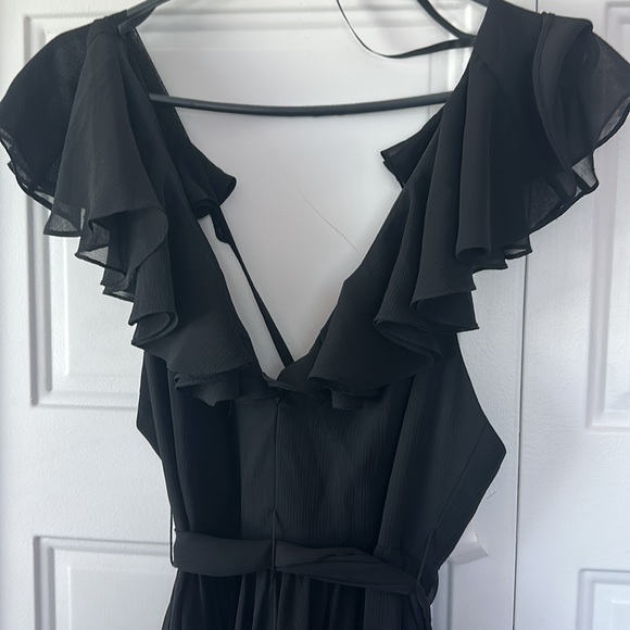 Jill Jill Stuart Ruffle Chiffon Gown MSRP $398 - Picture 5 of 13